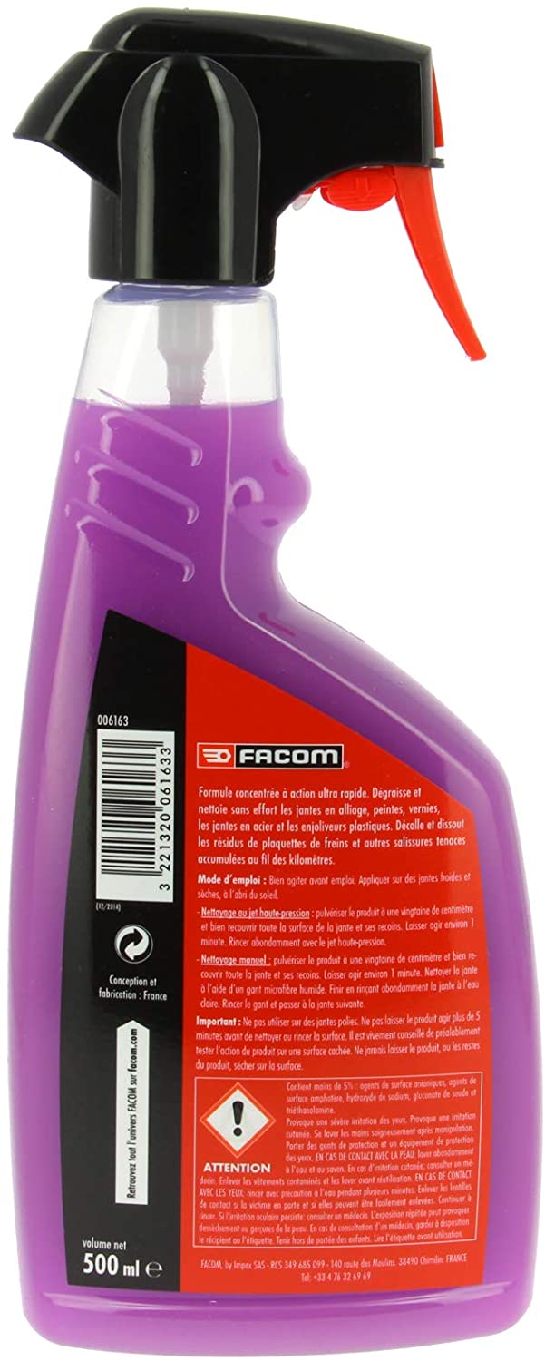 Nettoyant jantes enjoliveurs - 500 mL - Facom