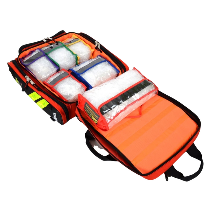 Sac de secours 46 litres MATRIX - Rouge ou bleu - DIMATEX