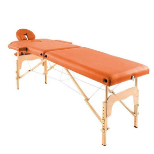 Table de massage pliante en bois 186 x 66 cm sans dossier - 6 coloris