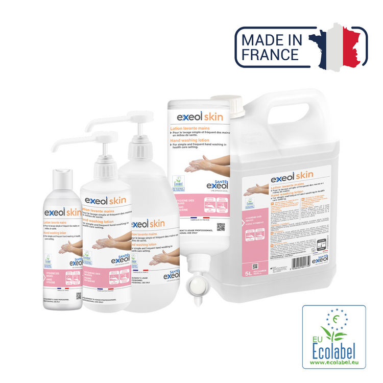 Lotion lavante mains et corps - Exeol skin - Sodel