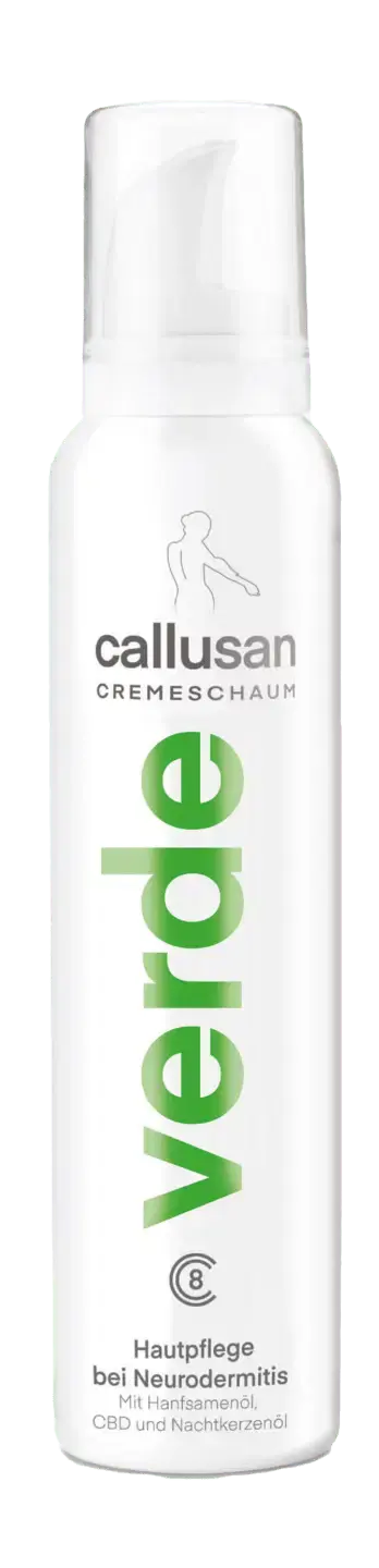 Crème mousse Verde Végétalienne - Callusan My Podologie  175ml