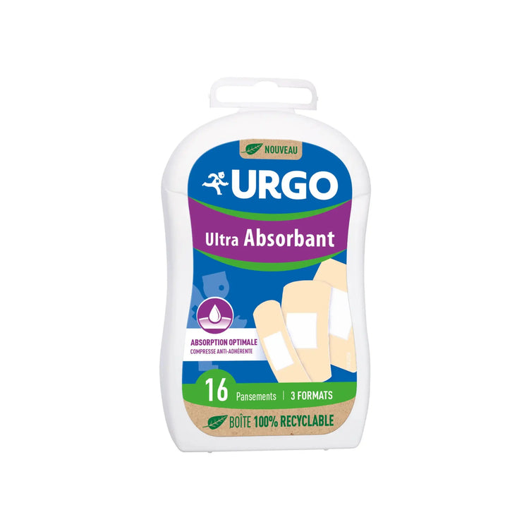 Pansements Ultra Absorbant - bte de 16 - Urgo Urgo 