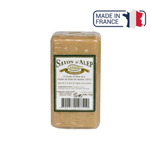 Savonnette d'Alep 16% laurier - 125 g - Alépia Alépia