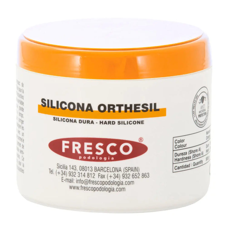 Silicone orthoplastie - Pour orteils - Shore A 30-32 - Orange - 500g - Fresco - My Podologie