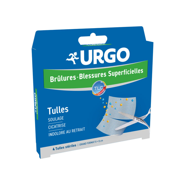 Tulles - Brûlures-Blessures - Urgo Urgo  8X8-bte-de-4